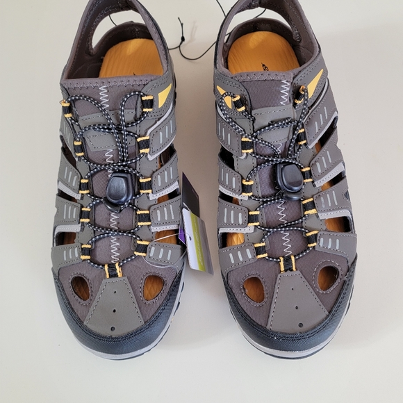 Eddie Bauer Men's Bungee Lace Eastport Breathable Water Shoes Sandals - Picture 1 of 7